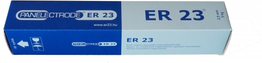 Panelectrode ER 23 Rutil-cellulóz elektróda ER23 2,5x350mm  5,0kg/cs