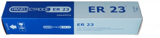 Panelectrode ER 23 Rutil-cellulóz elektróda ER23 3,2x350mm  5,0kg/cs
