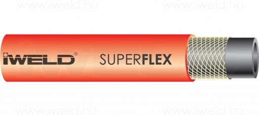 SUPERFLEX acetilén tömlő 6,3x3,5mm (50m) (7.4kg)