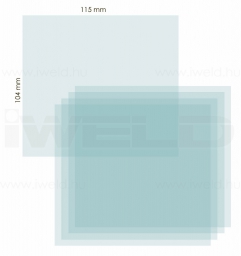 Külső védőplexi (BLACKBASE 3/NOR.EYE 3/FANTOM4.6) 115x104mm