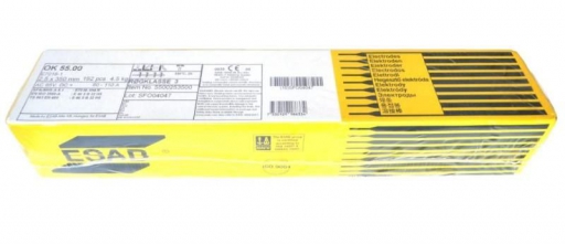 ESAB OK 55.00 elektróda OK5500 2,5x350mm  4,5kg/cs