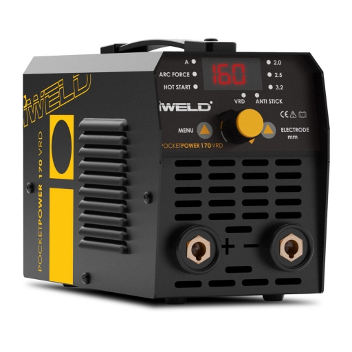 IWELD GORILLA POCKETPOWER 170 VRD (160A-es Hegesztő inverter) + Ajándék ER23 elektróda!