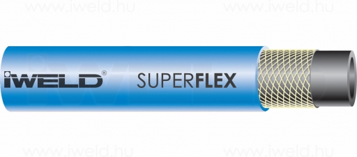 SUPERFLEX oxigén tömlő 6,3x3,5mm (50m) (7.8kg)