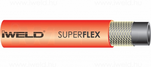 SUPERFLEX acetilén tömlő 9,0x3,5mm (50m) (10.4kg)