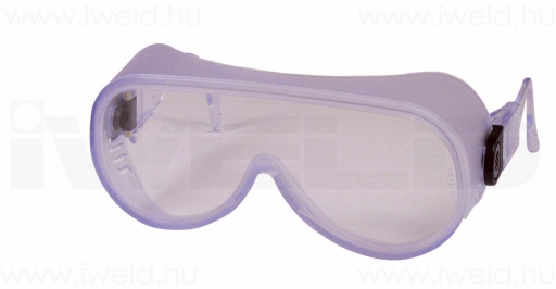 Védőszemüveg műanyag panoráma /állítható